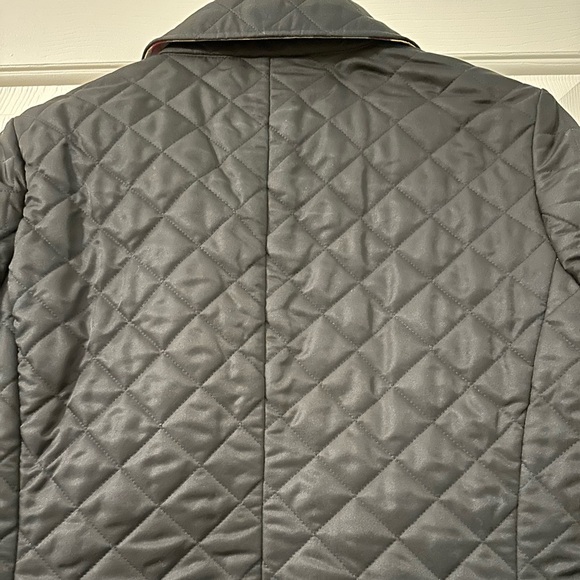 Burberry Brit Black Quilted Jacket size Small - Picture 13 of 15